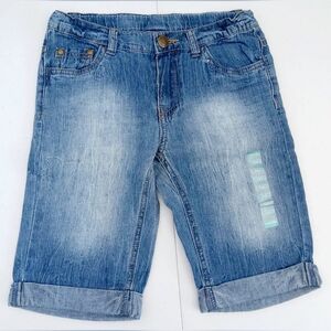 Naartjie adjustable waist denim shorts Size Lg 6yrs (NWTS)